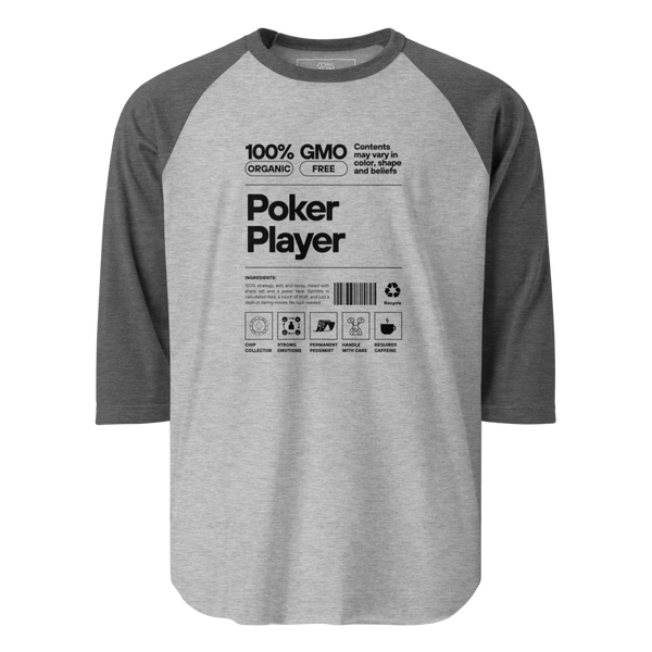 Poker Player Classic 3/4 Sleeve Raglan